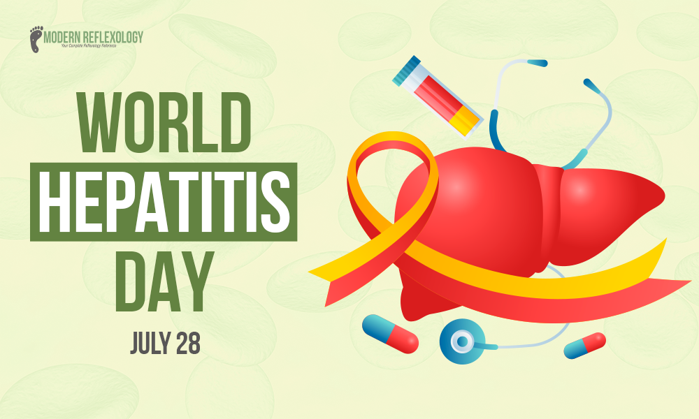World Hepatitis Day Awareness Modern Reflexology